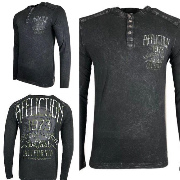 Affliction Henley - Picture 16 of 16